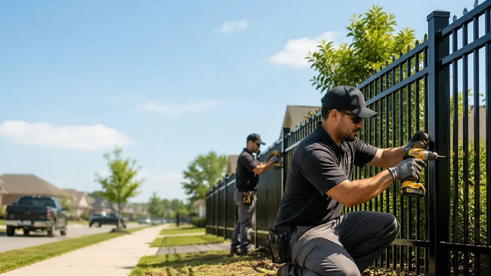 Metal Fence Installation in Valley Park, MS